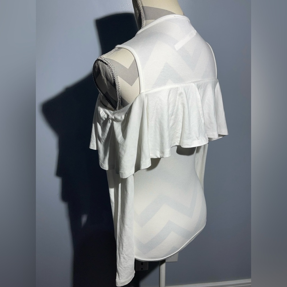 ASOS White Ruffle Tank Top - Picture 4 of 12